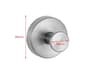 Waterproof Suction Cup Hooks No Drill Towel And Robe Wall Hanger 11