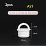 2Piece Silicone Mop Bucket Drain Stopper With Pull Handle 9