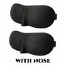 3D Contoured Blackout Sleep Mask  Light Blocking Breathable Eye Mask For Travel And Rest 12