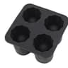 Four Hole Silicone Ice Cube Mold Round Cup Ice Maker For Whiskey And Cocktails 11