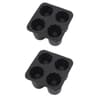 Four Hole Silicone Ice Cube Mold Round Cup Ice Maker For Whiskey And Cocktails 7