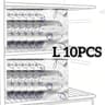 Reusable Aluminum Foil Food Storage Bags  Airtight Zip Seal Freezer And Pantry Organizers 9