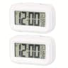 Smart Digital Alarm Clock With Large LCD Display Temperature And Calendar 7
