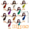 Mini Jesus Figurines Set  Jesus Loves You Christian Gifts And Holiday Decorations 10