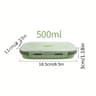 Collapsible Silicone Food Storage Container  Stackable Microwaveable Lunch Box 6