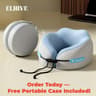 UShaped Memory Foam Travel Neck Pillow For Airplane And Car Neck Support 8