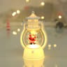 Santa Claus LED Christmas Lantern  Warm Light Holiday Ornament And Tabletop Decor 6
