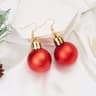 Christmas Snowflake Star Ball Bulb Dangle Earrings For Women 13