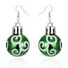 Christmas Snowflake Star Ball Bulb Dangle Earrings For Women 15
