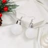 Christmas Snowflake Star Ball Bulb Dangle Earrings For Women 19