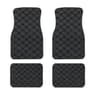 4PCS Universal PU Leather Waterproof Car Floor Mats Set 7