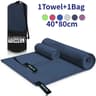 QuickDry Microfiber Sports Towel 157 X 315 Inch For Gym Swimming And Travel 9