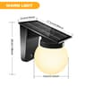 Adjustable Solar Wall Lights Outdoor With IP65 Waterproof Design And Color Changing Bulb 6