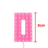 Colorful Pixel Block Number Birthday Candle 09 For Cakes And Cupcakes 8