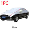 Waterproof Universal Half Car Cover For SUV And Sedan With UV Rain And Snow Protection 7