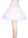 Short Tulle Petticoat Crinoline Skirt For Women  Fluffy Rockabilly Underskirt 6