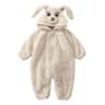 Cozy Fleece Baby Winter Romper With Panda And Bunny Hood 7