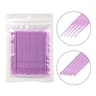 100PCS Bamboo Eyelash Extension Cleaning Swabs And Precision Glue Remover Applicators 7