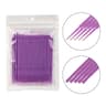 100PCS Bamboo Eyelash Extension Cleaning Swabs And Precision Glue Remover Applicators 14