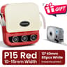 Portable Bluetooth Thermal Transfer Label Printer With Rechargeable Battery 6