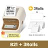 Portable Bluetooth Thermal Label Printer Inkless Barcode And Sticker Maker 8