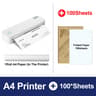Portable A4 Wireless Bluetooth Thermal Printer For Documents And Photos 10