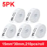 P15 Mini Wireless Bluetooth Thermal Label Printer Portable Adhesive Sticker Maker 9