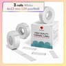 3 Rolls Waterproof White Adhesive Thermal Label Sticker Paper For Q30 D30 Mini Printers 9
