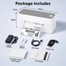 Wireless Bluetooth 4x6 Thermal Shipping Label Printer For Small Business 6