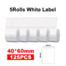 SelfAdhesive Thermal Label Sticker Rolls For B21 B1 B3S Printers 15