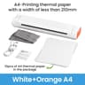 Portable A4 Wireless Bluetooth Thermal Printer For Phone And PC 6
