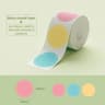 Waterproof Round Thermal Sticker Labels For B1 B21 B3S Printers  White And Transparent 12