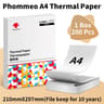 A4 QuickDry Thermal Paper Roll 216mm For Portable Printers 7