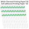 57mm SelfAdhesive Thermal Sticker Paper For Mini Printers And DIY Crafts 12