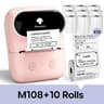 Mini Wireless Bluetooth Thermal Label Printer 2050mm For Home And Office 11