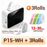 Mini Portable Inkless Thermal Label Printer With SelfAdhesive Stickers 11