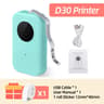 Mini Bluetooth Thermal Label Maker Portable Inkless Sticker Printer 8