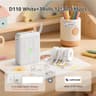 Mini Portable Wireless Thermal Label Printer With Bluetooth And Inkless Sticker Printing 12