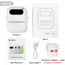 Mini Bluetooth Thermal Label Printer 1250mm Portable Sticker Maker 8