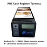 Android 14 Dual Screen POS Cash Register With 8 Inch Touchscreen NFC Scanner And Thermal Printer 6