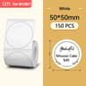 Waterproof Round Color Thermal Label Stickers SelfAdhesive Labels For B1 B21 B3S Printers 6