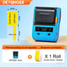 Portable 64mm Bluetooth Thermal Cable Label Printer For Barcode And QR Code Printing 17