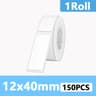 White SelfAdhesive Thermal Label Sticker Paper Rolls For Mini Label Printers 5