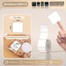 White Thermal Label Sticker Paper 2050mm SelfAdhesive Printable Labels For B1 B21 B3S Printers 17