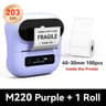 M220 Portable Bluetooth Thermal Label Printer For Office Retail And Clothing Tags 8