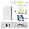 N1B18 Mini Portable Thermal Transfer Label Printer With LongLasting Ribbon And PET Stickers 14