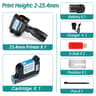 127mm Handheld Inkjet Printer For QR Codes Barcodes And Date Marking 7