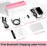 Portable 4x6 Bluetooth Shipping Label Printer Wireless Thermal Printer For Small Business 7