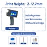 Portable 127mm Handheld Inkjet Printer For QR Codes Barcodes Logos And Date Printing 6