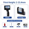 1750PLUS1 254mm Portable Handheld Inkjet Printer For QR Codes Barcodes And Batch Date Printing 7